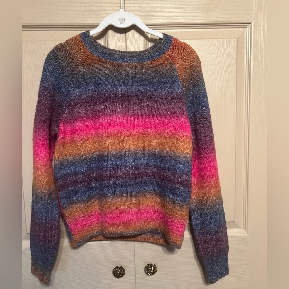 BB Dakota by Steve Madden Vibrant Striped Sweater